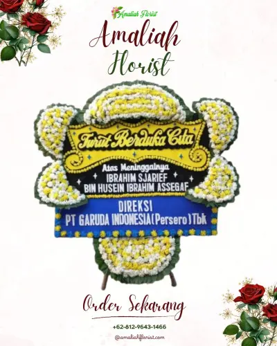 Papan Bunga Duka di Sogong